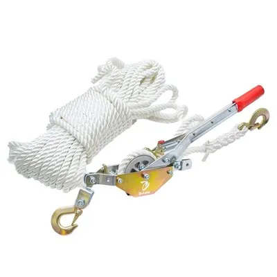 Håndtrekker med tau